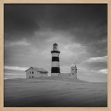 Stormy Coastal Lighthouse