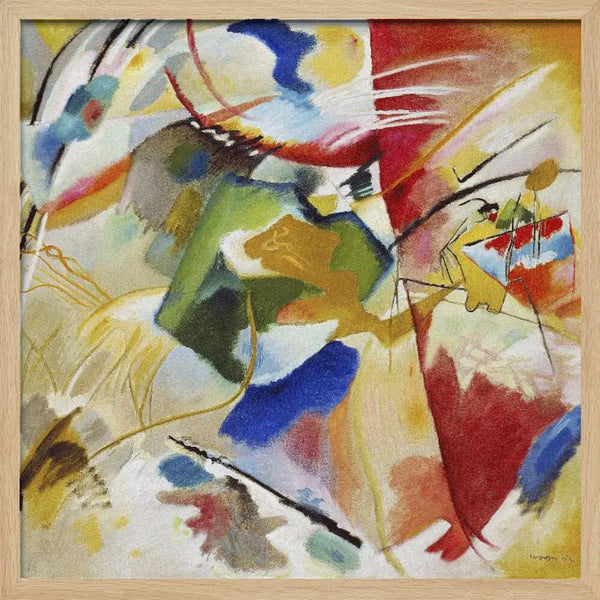 Painting With Green Center (1913) Wassily Kandinsky