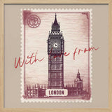 London Big Ben Stamp