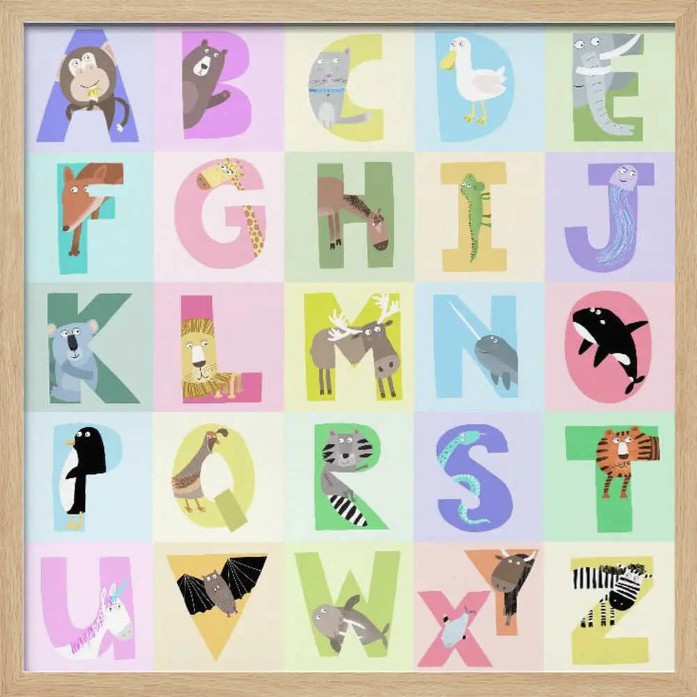 Colorful Animal ABCs Carla Daly