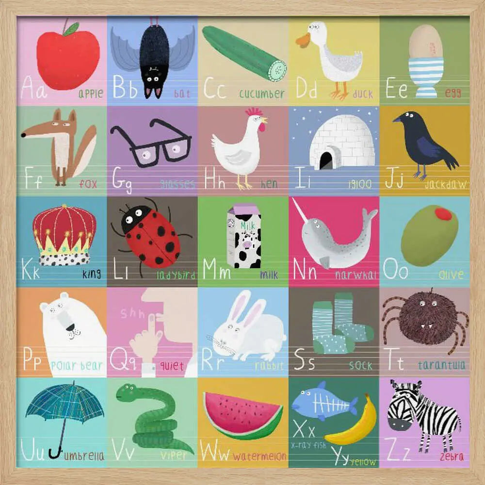 Colorful ABC Animals Carla Daly