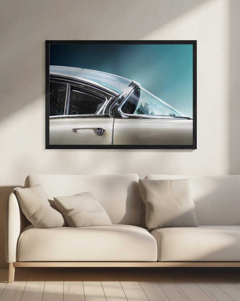 Sleek Vintage Automobile Art Print UK — Vintage Elegant Wall Art — Living Room — Wall It All Prints
