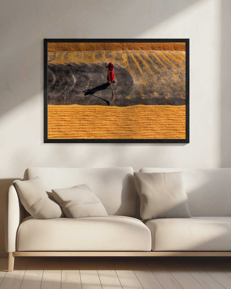 Manual Mady Process 6 Art Print UK — Japanese Vibrant Wall Art — Living Room — Wall It All Prints