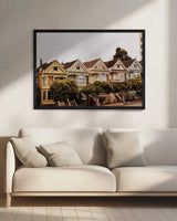 San Francisco Painted Ladies Art Print UK — Landscape Calm Wall Art — Living Room — Wall It All Prints