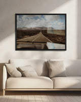 Vast Desert Road Journey