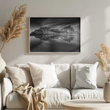 Majestic Mountain Reflection Art Print UK — Abstract Calm Wall Art — Bedroom — Wall It All Prints