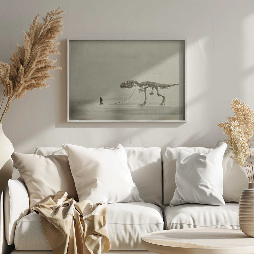 the walk Art Print UK — Abstract Vibrant Wall Art — Living Room — Wall It All Prints