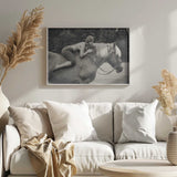 Vintage Equestrian Portrait
