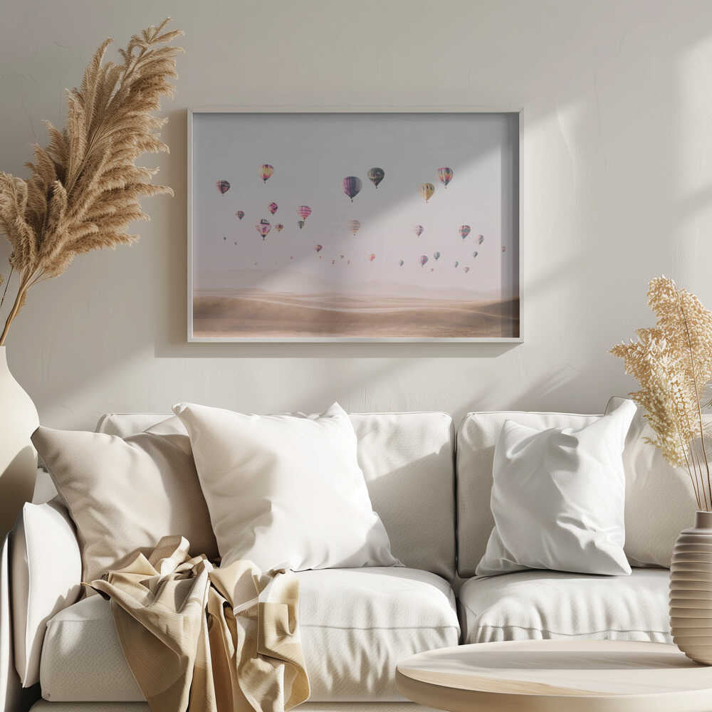 Around the World Art Print UK — Landscape Vibrant Wall Art — Living Room — Wall It All Prints