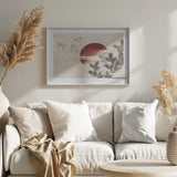 Birds and Sunset, From Album of Sketches (1814) Art Print UK — Japanese Vibrant Wall Art — Living Room — Wall It All Prints
