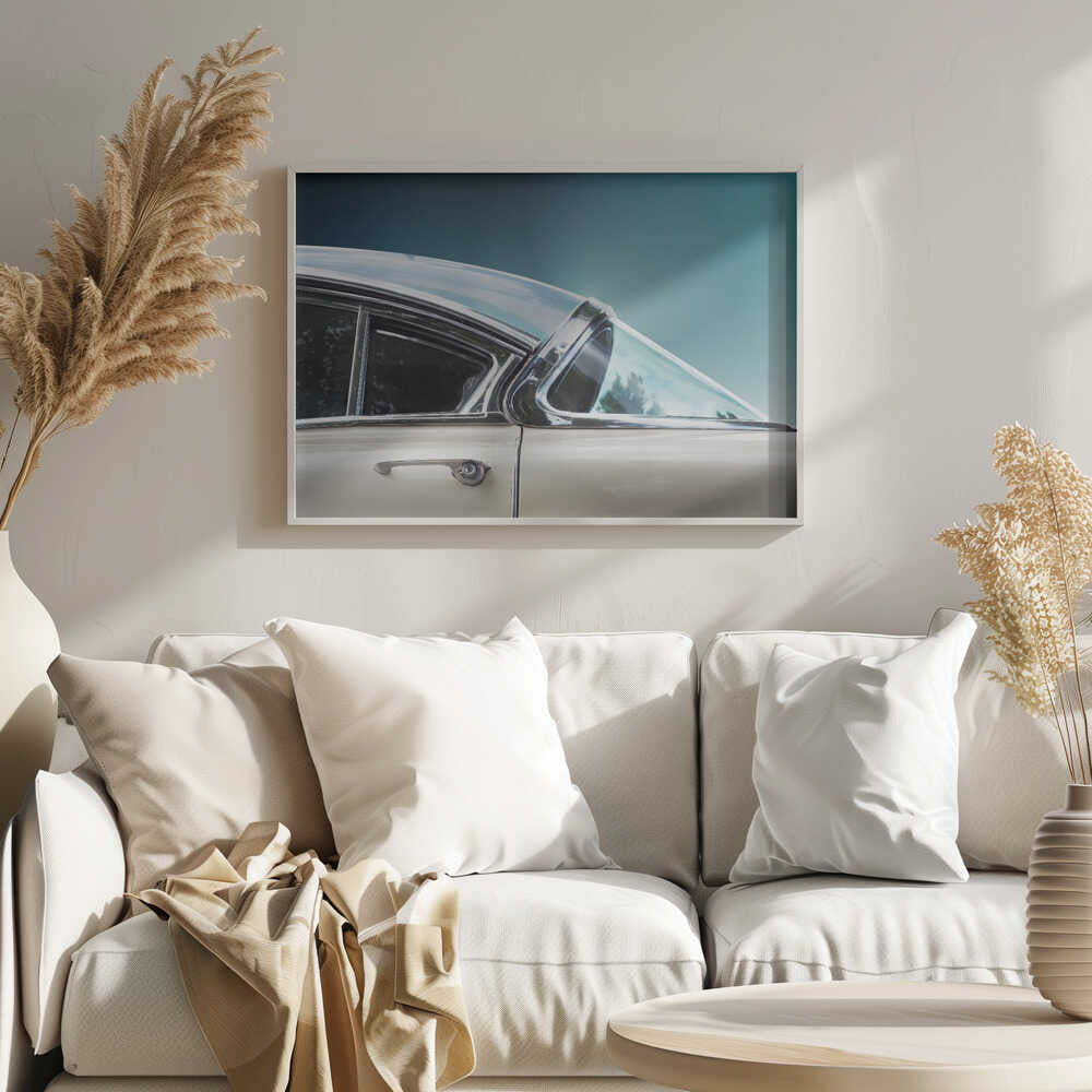 Sleek Vintage Automobile Art Print UK — Vintage Elegant Wall Art — Living Room — Wall It All Prints