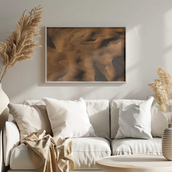Golden Desert Dunes