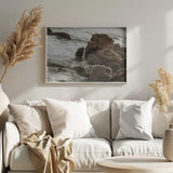 Serene Coastal Flow Art Print UK — Landscape Calm Wall Art — Living Room — Wall It All Prints