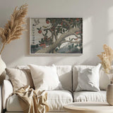 Japanese Apple Tree Landscape Art Print UK — Japanese Calm Wall Art — Kitchen — Wall It All Prints