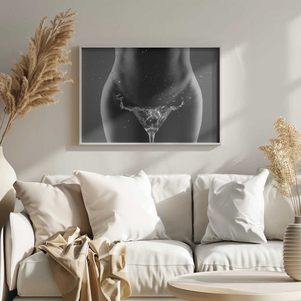 There´s Your drink, Sir... Art Print UK — Japanese Dark Wall Art — Living Room — Wall It All Prints