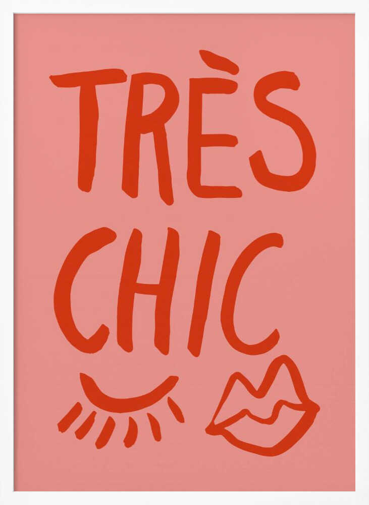 Très Chic Style Art Print UK — Abstract Minimal Wall Art — Office — Wall It All Prints