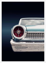 Classic Car Headlight Art Print UK — Vintage Elegant Wall Art — Living Room — Wall It All Prints