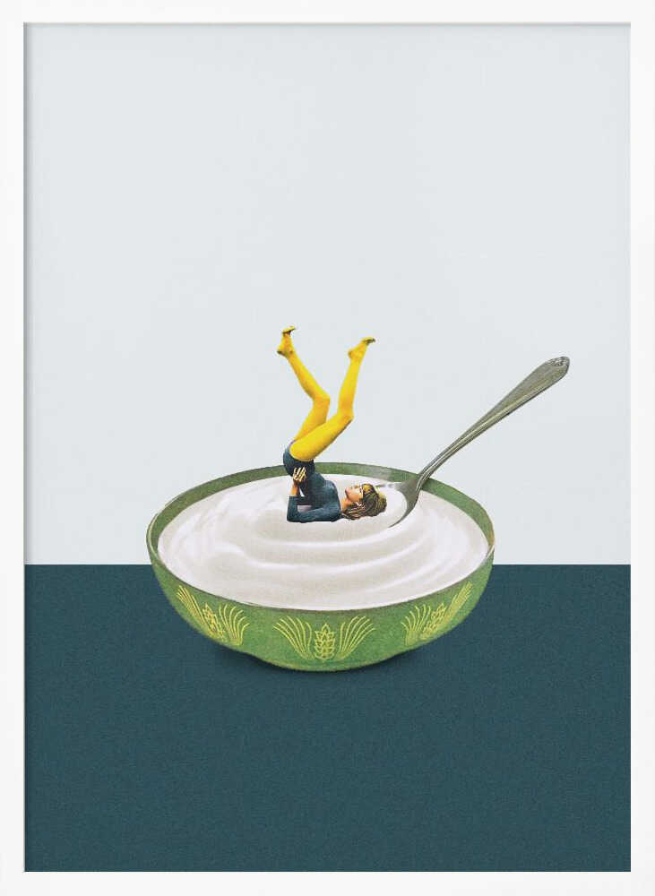Untitled Art Print UK — Japanese Vibrant Wall Art — Kitchen — Wall It All Prints