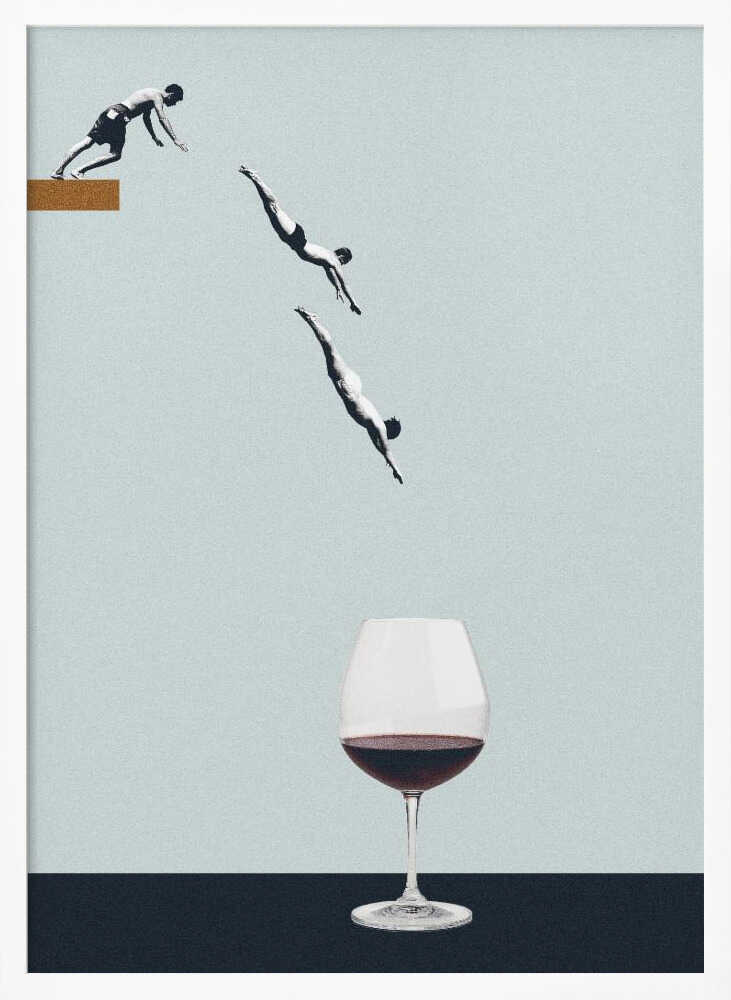 Your best friends forget you get old Art Print UK — Abstract Minimal Wall Art — Kitchen — Wall It All Prints