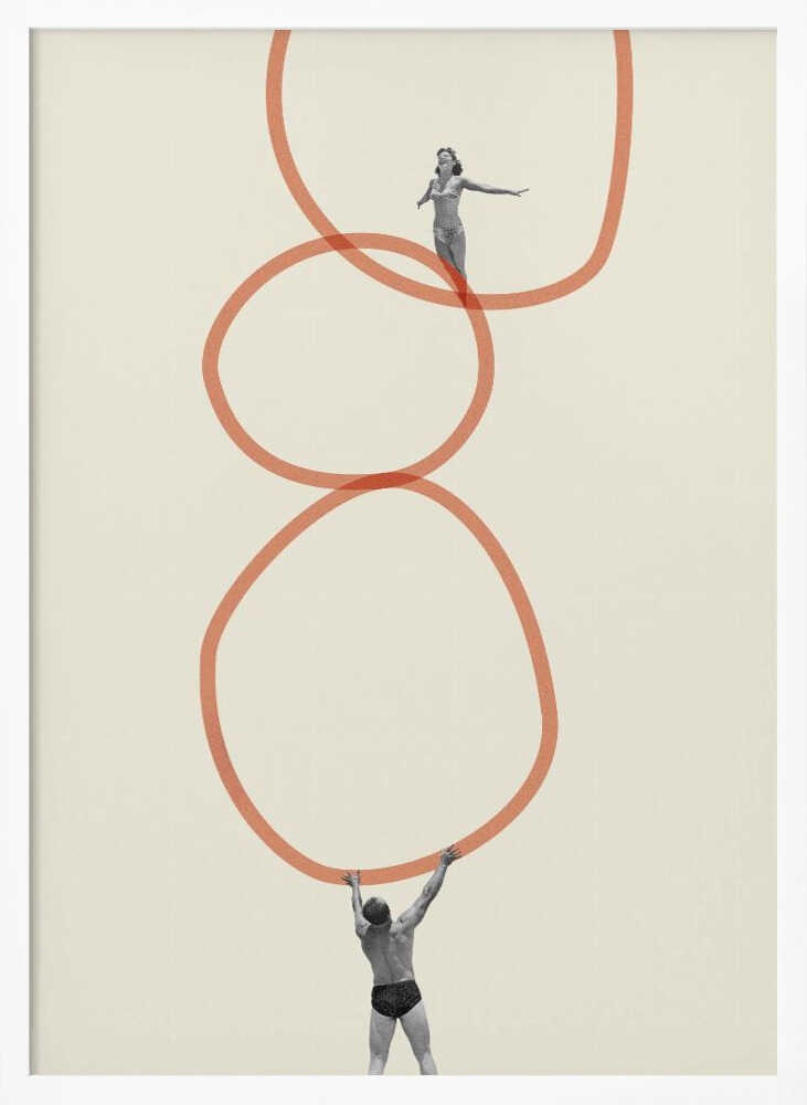 You make me feel everything Art Print UK — Abstract Minimal Wall Art — Office — Wall It All Prints
