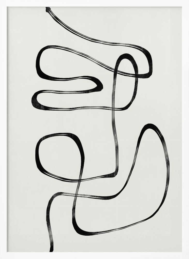 Untitled Art Print UK — Abstract Vibrant Wall Art — Office — Wall It All Prints