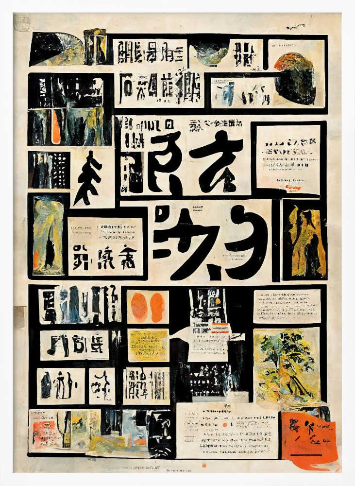 Good News Art Print UK — Japanese Vibrant Wall Art — Bathroom — Wall It All Prints