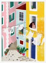 Vibrant European Street