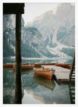 Lago Di Braies 2 Art Print UK — Japanese Calm Wall Art — Bedroom — Wall It All Prints