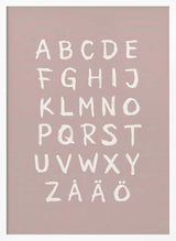 Scandinavian Alphabet Letters