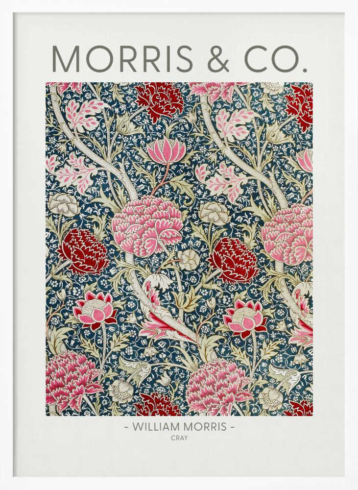 Cray Art Print UK — Botanical Warm Wall Art — Living Room — Wall It All Prints