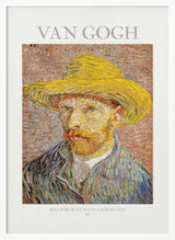 Self Portrait With Straw Hat