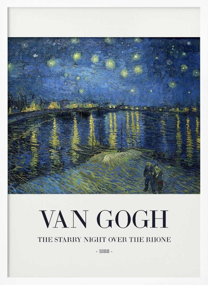 The Starry Night Over The Rhone