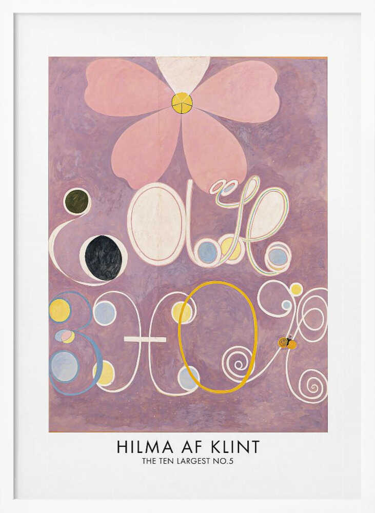 The Ten Largest No.5 Poster