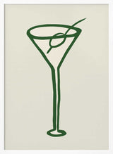 Classic Green Martini