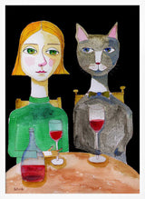 Dinner Date with Cat