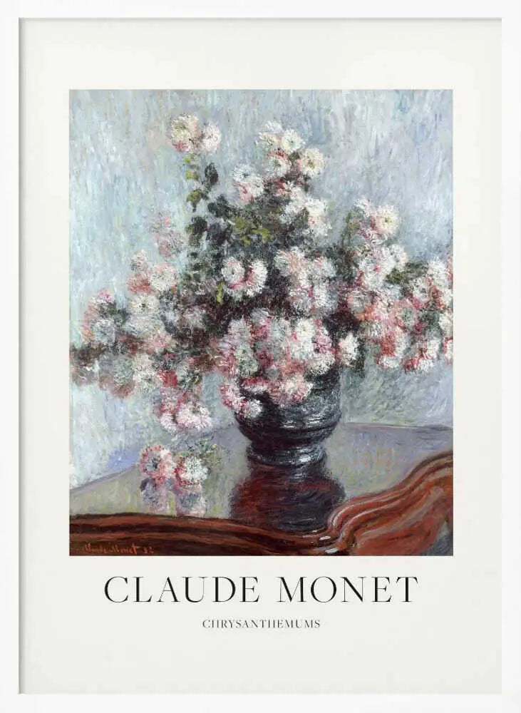 Chrysanthemums Claude Monet