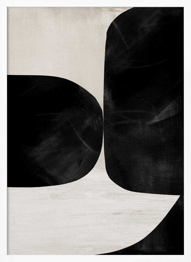 Night No2 Art Print UK — Abstract Dark Wall Art — Office — Wall It All Prints
