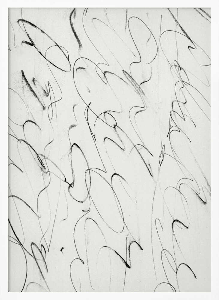 Script Art Print UK — Abstract Minimal Wall Art — Office — Wall It All Prints