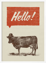 Hello Dapper Cow