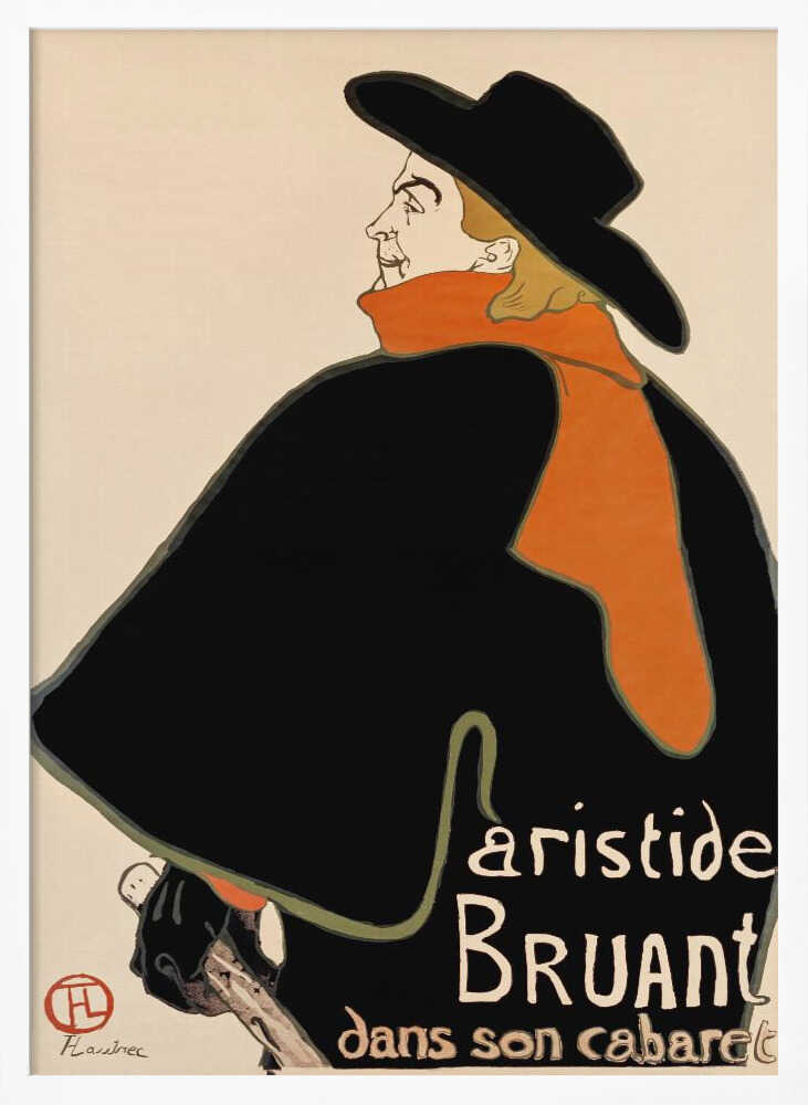 Aristide Bruant In His Cabaret (1893)
