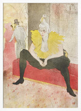 The Seated Clowness (miss Cha U Kao) (1896)