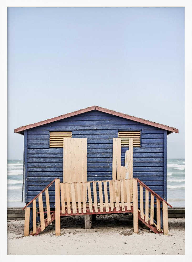 Beachside Retreat Art Print UK — Abstract Calm Wall Art — Bedroom — Wall It All Prints