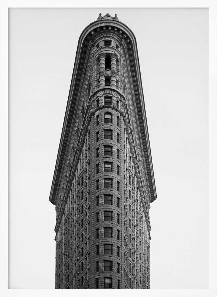 Sharp Architectural Marvel Art Print UK — Vintage Dark Wall Art — Living Room — Wall It All Prints