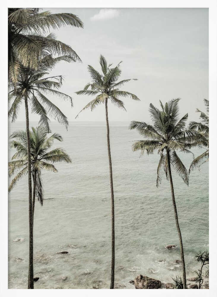 Tropical Dreams Art Print UK — Landscape Calm Wall Art — Bedroom — Wall It All Prints