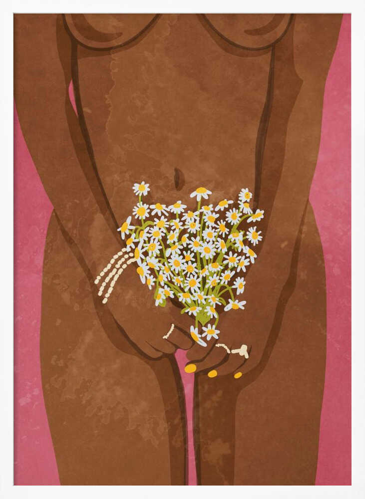 Untitled Art Print UK — Botanical Vibrant Wall Art — Living Room — Wall It All Prints