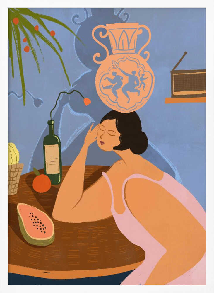 Bestill Art Print UK — Botanical Vibrant Wall Art — Kitchen — Wall It All Prints