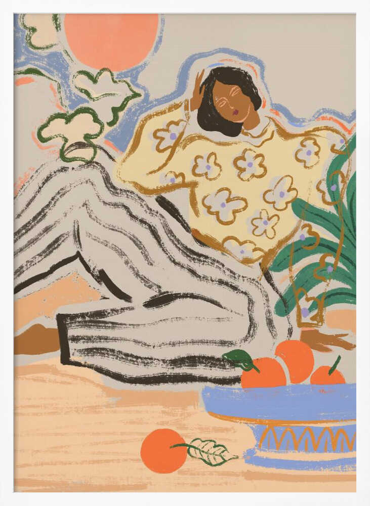 Lazydays Art Print UK — Botanical Vibrant Wall Art — Kitchen — Wall It All Prints