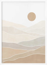 Layered Desert Sun