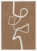 Abstract Flowing Line