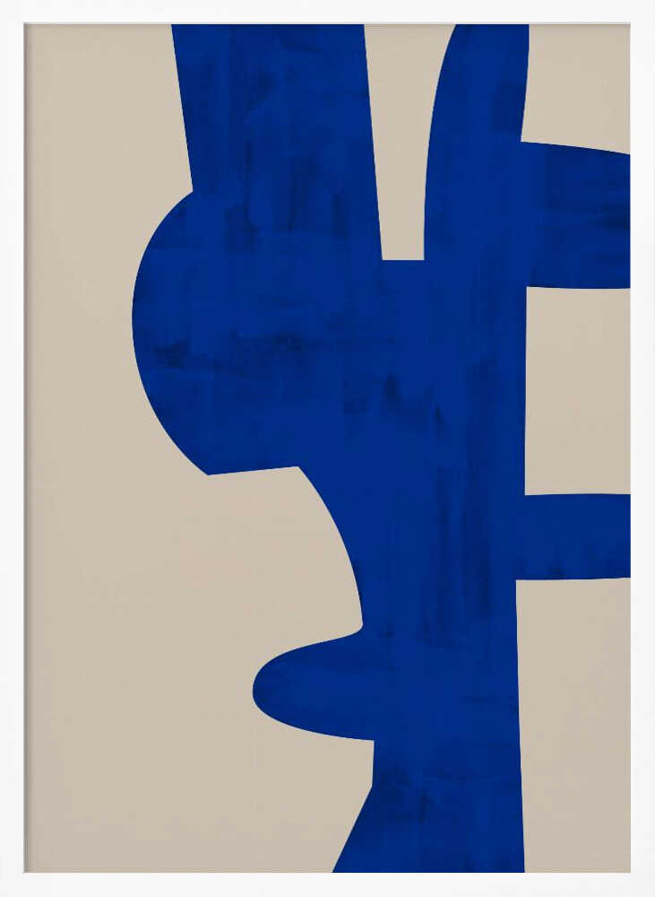 Organic Blue Shapes